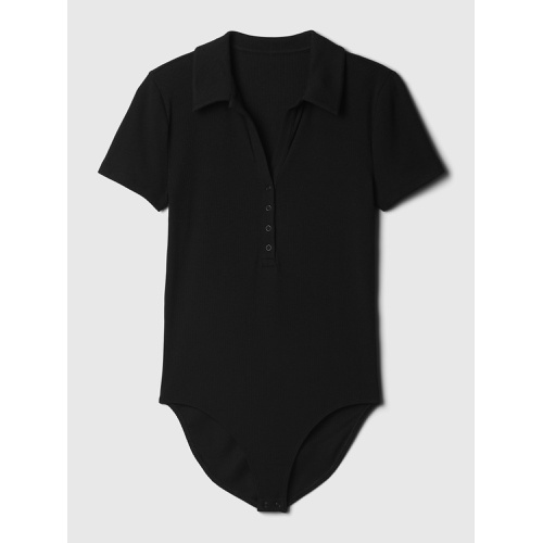 갭 Modern Rib Polo Bodysuit