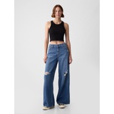 Mid Rise UltraSoft Baggy Jeans