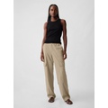 Mid Rise Cargo Pants