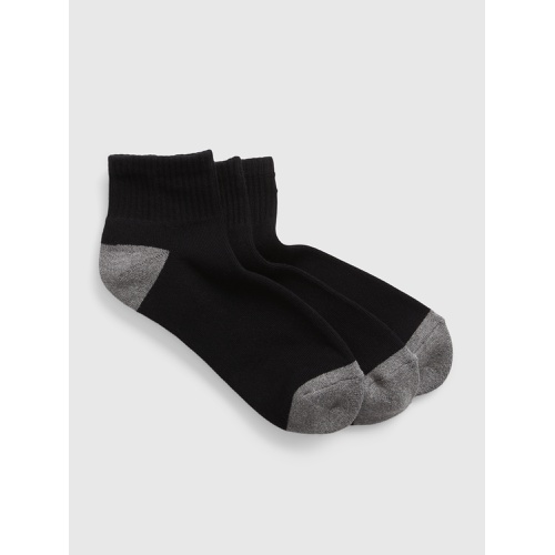 갭 Quarter Crew Socks (3-Pack)