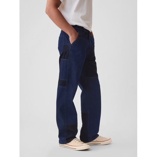 갭 90s Loose Patchwork Jeans