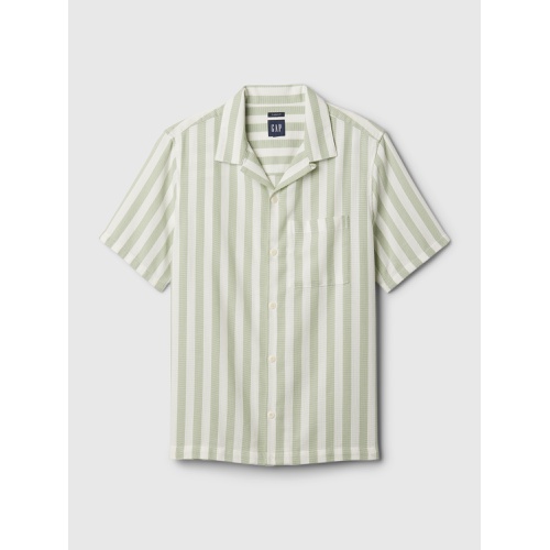 갭 Textured Resort Shirt