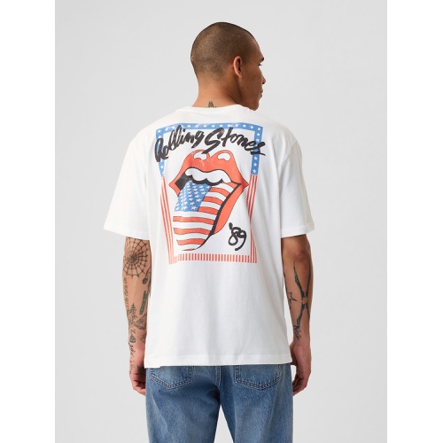갭 Rolling Stones Graphic T-Shirt