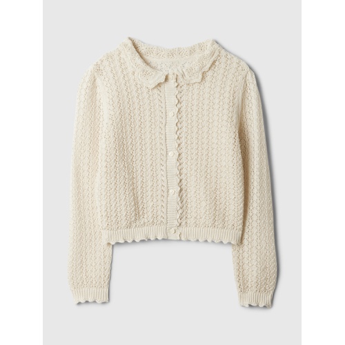 갭 Gap × DOEN Baby Linen-Blend Cardigan