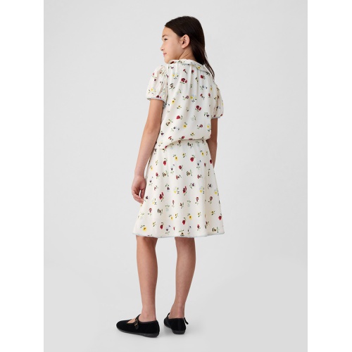 갭 Gap × DOEN Kids Floral Skirt