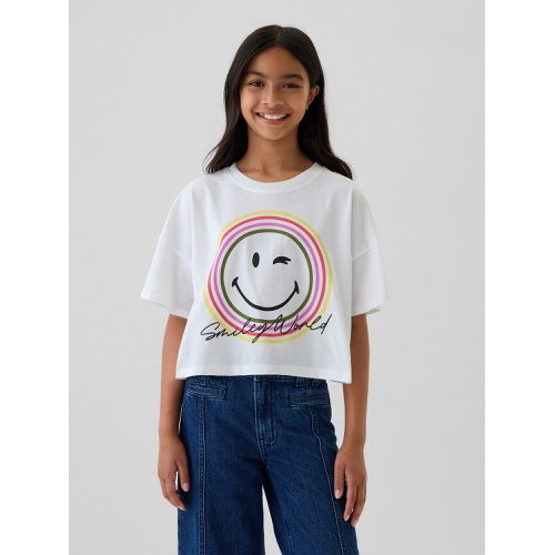 갭 Kids Boxy Graphic T-Shirt
