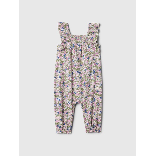 갭 Baby Smocked Floral One-Piece