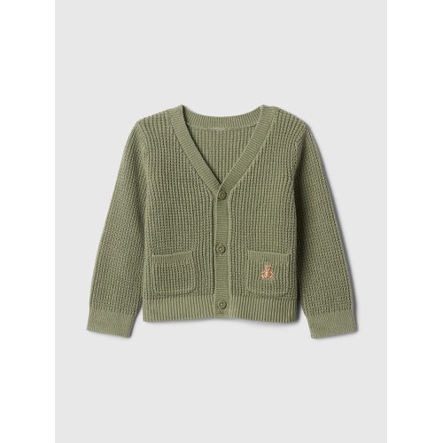 갭 Baby Waffle Cardigan