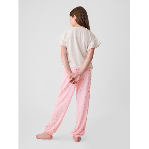 갭 Kids Recycled PJ Jogger Set