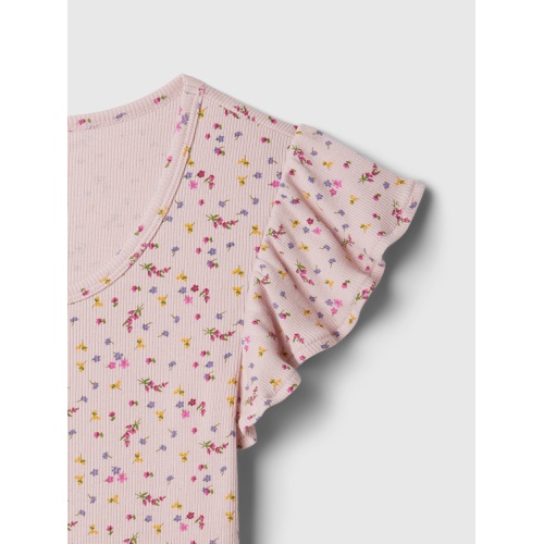 갭 Kids Rib Flutter T-Shirt