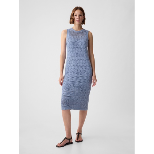 갭 Crochet Midi Dress