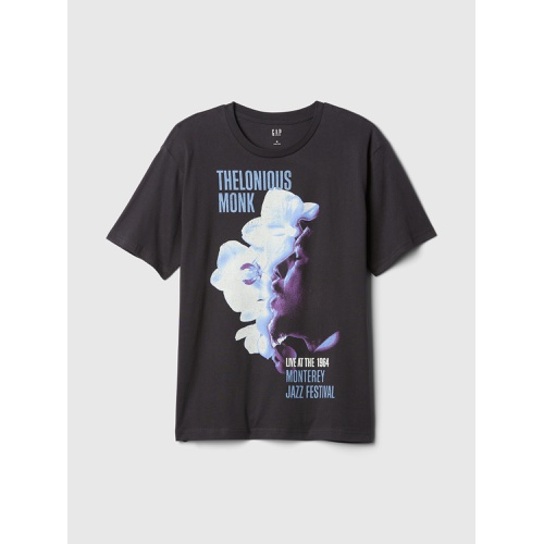 갭 Thelonious Monk Graphic T-Shirt