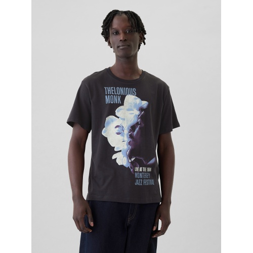 갭 Thelonious Monk Graphic T-Shirt