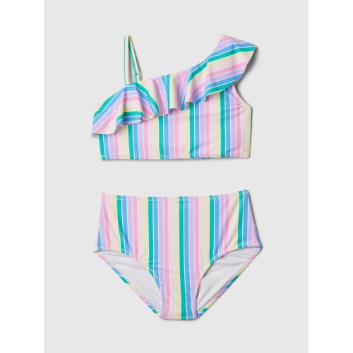 갭 Kids Asymmetric Two-Piece Swimsuit