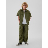 Kids Poplin Cargo Pants