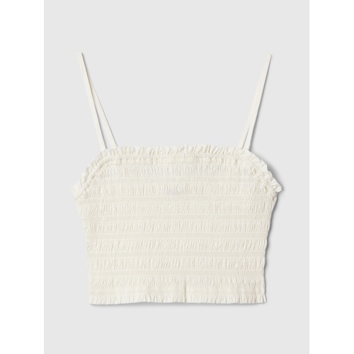 갭 Cropped Smocked Cami