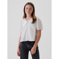 Kids Ruffle Collar Shirt