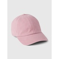 Organic Cotton Washed Baseball Hat