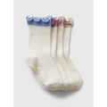 Baby & Toddler Ruffled Crew Socks (4-Pack)