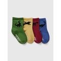 babyGap Dinosaur Crew Socks (4-Pack)