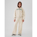 Kids Vintage Soft Wide-Leg Cargo Sweatpants