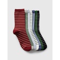 Kids Stripe Crew Socks (7-Pack)