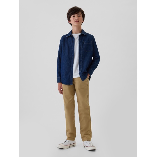 갭 Kids Pull-On Straight Khakis