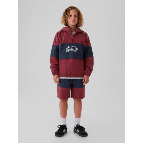 갭 Kids Recycled Logo Anorak Jacket