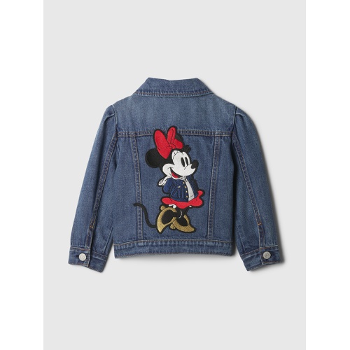 갭 Gap × Disney Baby Minnie Mouse Icon Denim Jacket