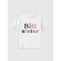 Toddler Big Sister Graphic Tee