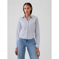 Organic Cotton Cropped Shirt