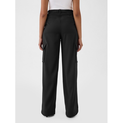 갭 365 High Rise Cargo Pleated Trousers