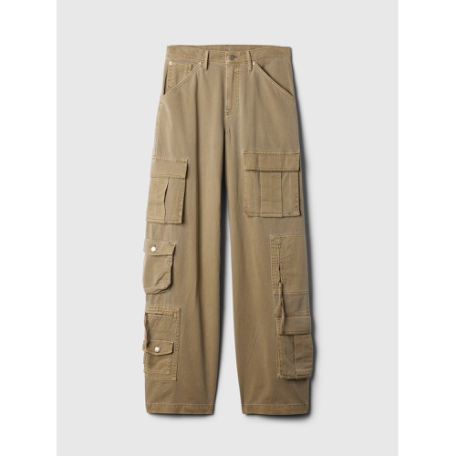 갭 Mid Rise Relaxed Cargo Pants