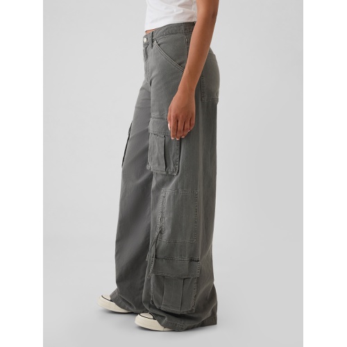 갭 Mid Rise Relaxed Cargo Pants