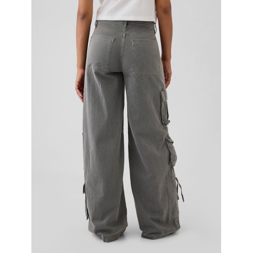 갭 Mid Rise Relaxed Cargo Pants