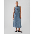 GapHeritage Western Denim Midi Dress