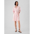 Organic Cotton Oxford Mini Shirtdress