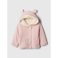 Baby CashSoft Cozy Bear Cardigan