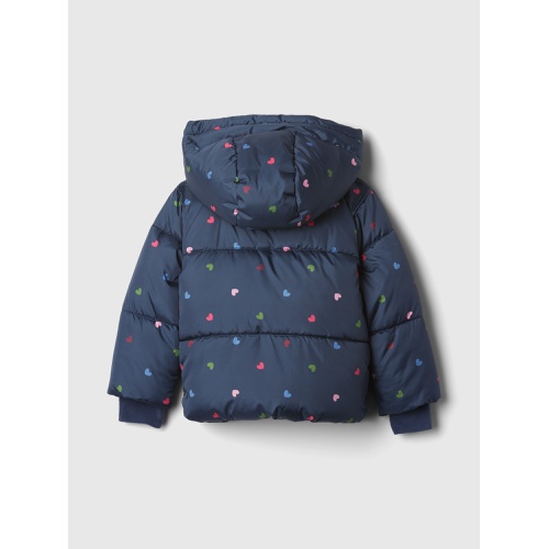 갭 babyGap Recycled Nylon Cozy Puffer Jacket