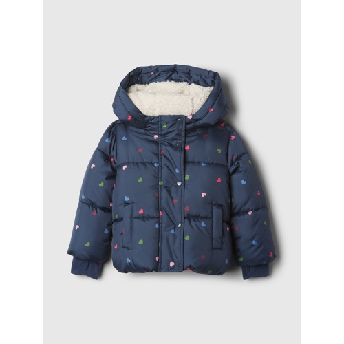 갭 babyGap Recycled Nylon Cozy Puffer Jacket