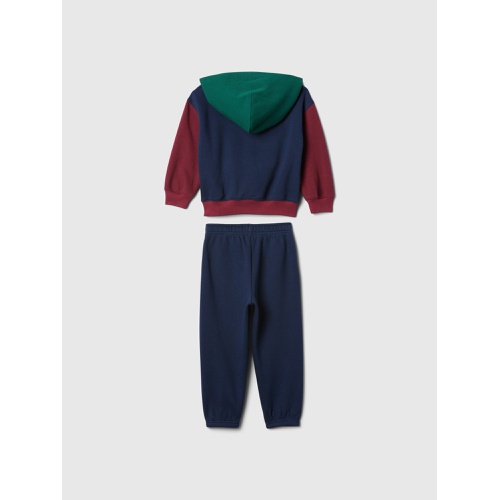 갭 babyGap Colorblock Hoodie Sweat Set