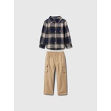 babyGap Flannel Outfit Set