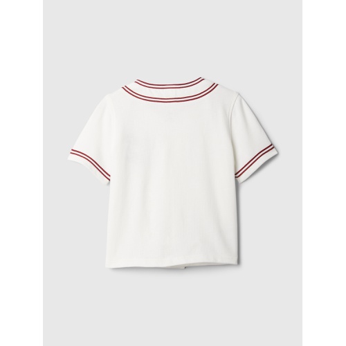 갭 babyGap Logo Baseball Jersey T-Shirt