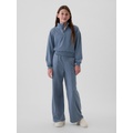 Kids Vintage Soft Wide-Leg Sweatpants