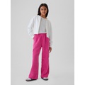 Kids Wide-Leg Corduroy Pull-On Cargo Pants