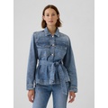 UltraSoft Belted Denim Jacket