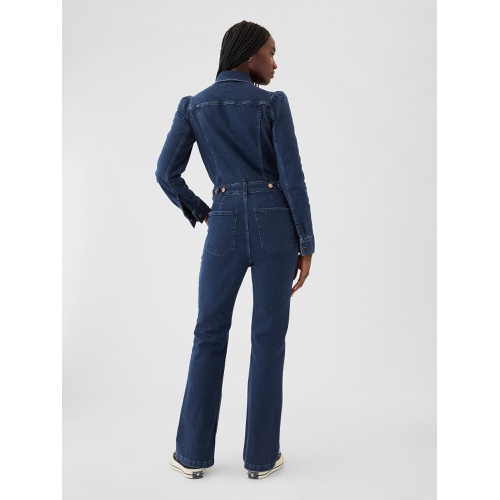 갭 Western Denim Jumpsuit