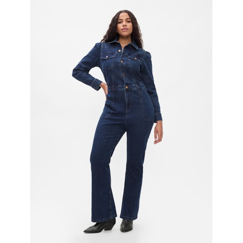 갭 Western Denim Jumpsuit