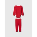 Baby Grow-With-Me Rib Outfit Set