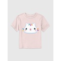 Toddler Gabbys Dollhouse Cakey Big Face Graphic Tee